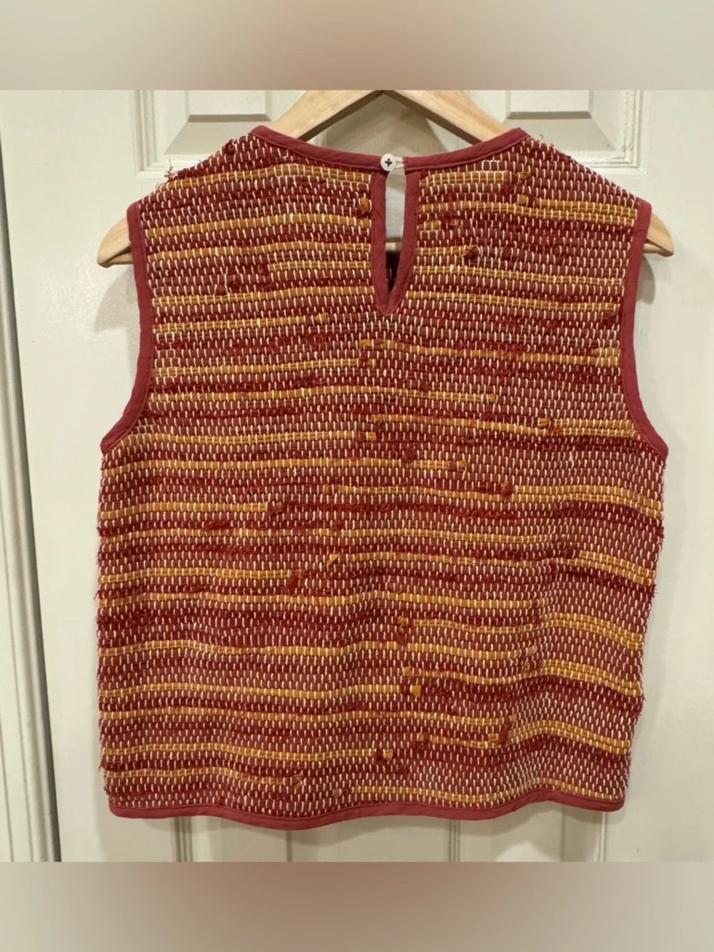 Tonlé srey handwoven crop tank top - Picture 4 of 5